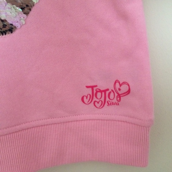 ✨JoJo Siwa Nickelodeon Flip Sequin Sweatshirt Top - Picture 3 of 6